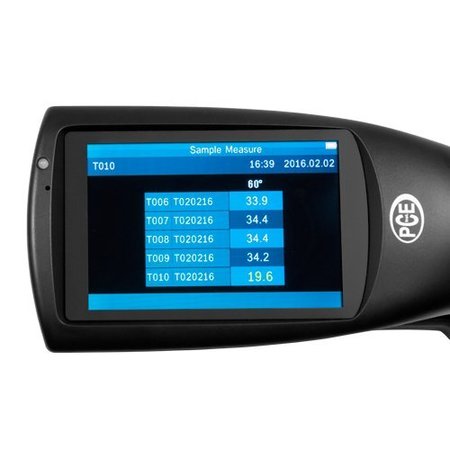 Pce Instruments Surface Testing - Gloss Meter, Measuring Geometry: 60° PCE-PGM 60